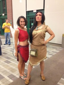 Crysta and Pocahontas 